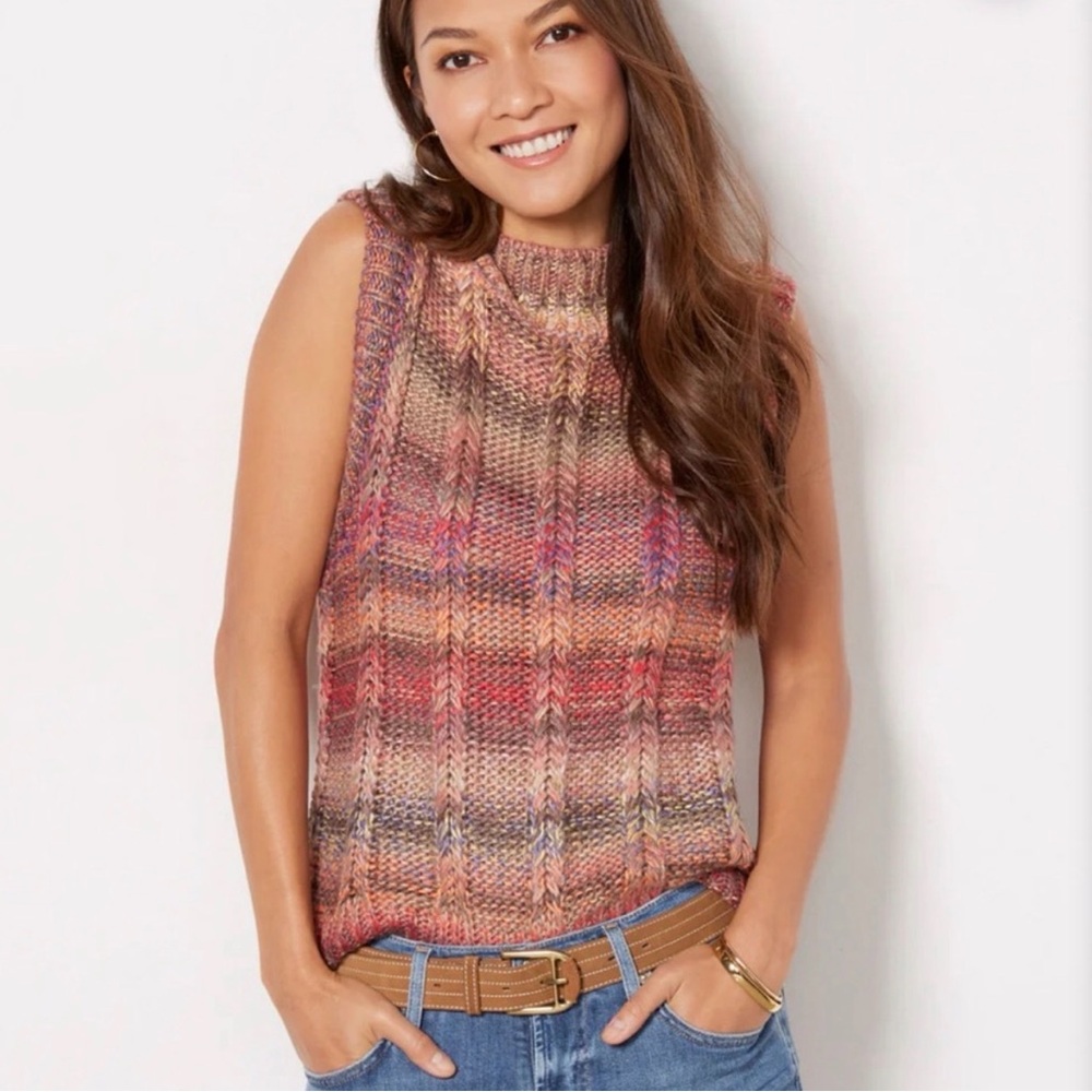Evereve Jovie Ombré Tank Sweater Multicolor‎ Size XS